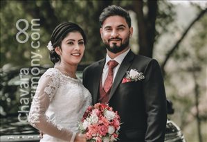 Wedding Photos of Ashid Saju and Surya Therese